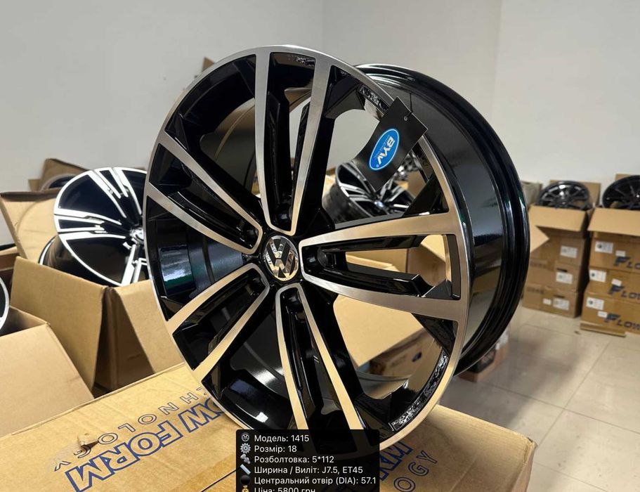 Нові диски R18 5*112 / Найкраща ціна / Шоурум