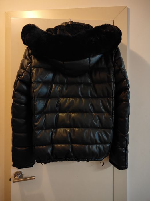 Męska kurtka zimowa z odpinanym kapturem