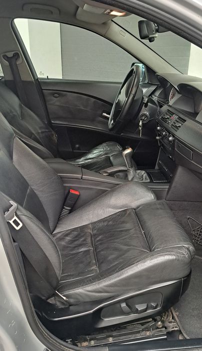 Bmw E60 2004r 2.5d manual 177KM diesel skora zamiana