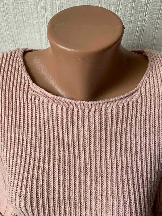 Сукня для вагітної  в'язане з гарним візерунком вживане якісне 44-46