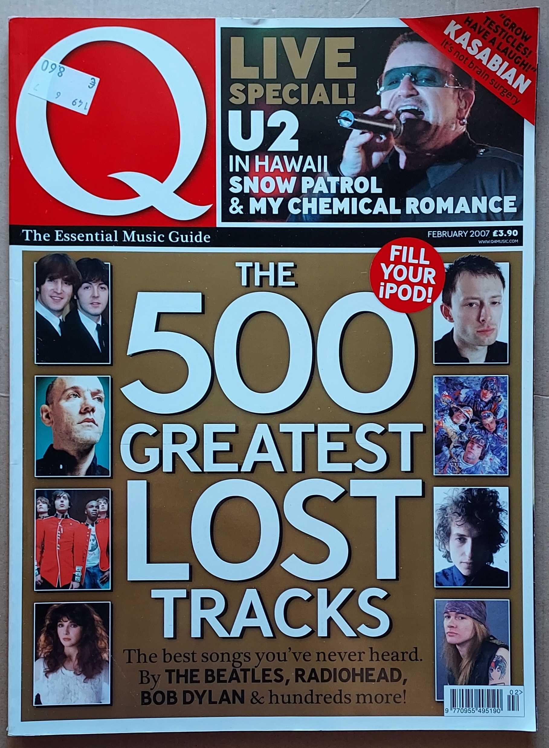 Revistas de música: , Loud, Record Collector, The Word, Uncut