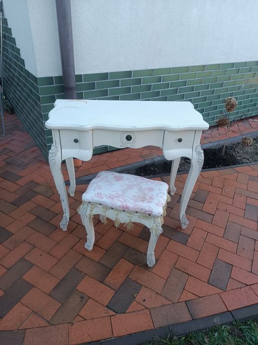 Toaletka biała do renowacji