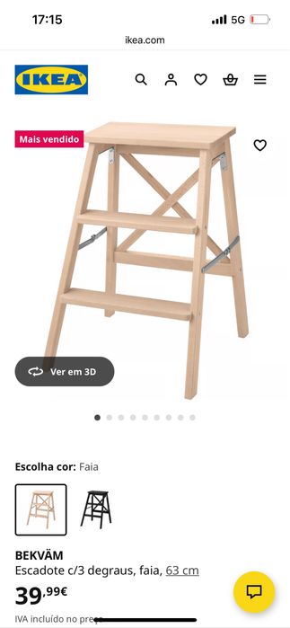 Escadote Ikea BEKVÄM