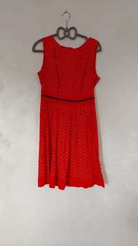Sukienka krótka,czerwona