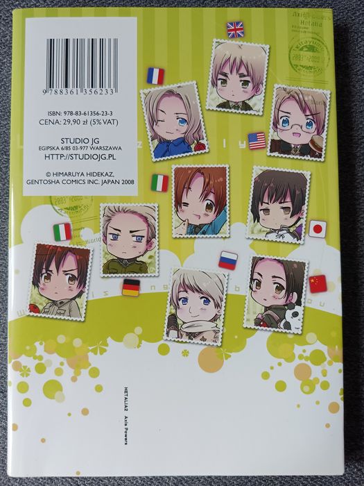 Mangi Hetalia Axis Powers tom 2 i 3