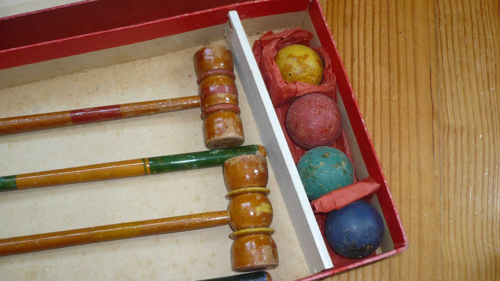 Table Croquet - Jogo Vintage
