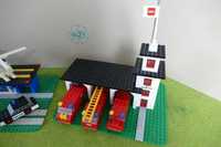 Lego Legoland nr 357  remiza strażacka z 3 samochodami unikat 1973 rok