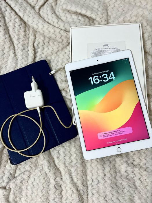 Apple Ipad 6 generacji 6th Wifi+cellular stan Bdb