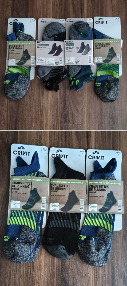 Шкарпетки носки чоловічі для бігу CRIVIT