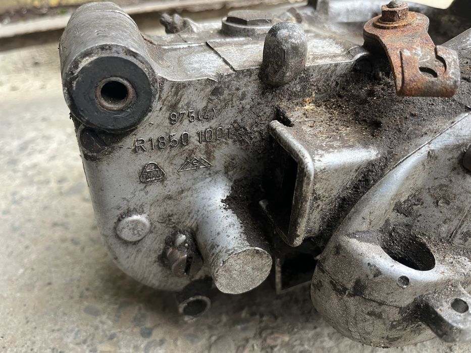 Simson SR2 Schwalbe DUO silnik skrzynia kartery