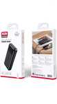 Повербанк XO PB302 20000mAh Black
