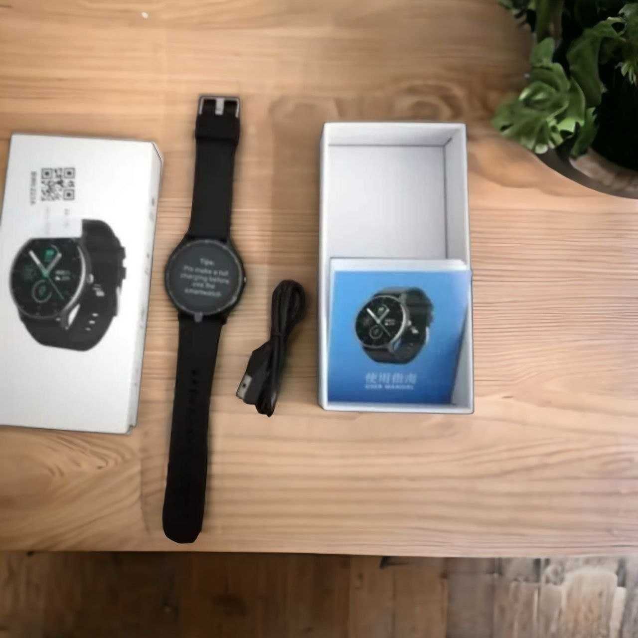 Смарт годинник  Smart Watch  з вологозахистом, магнітна зарядка.