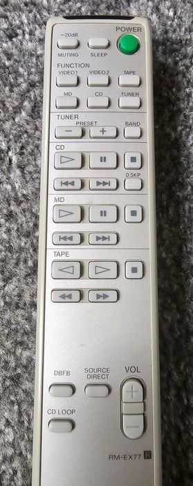 Pilot Sony audio RM-EX77. sprawny, wysyłka OLX