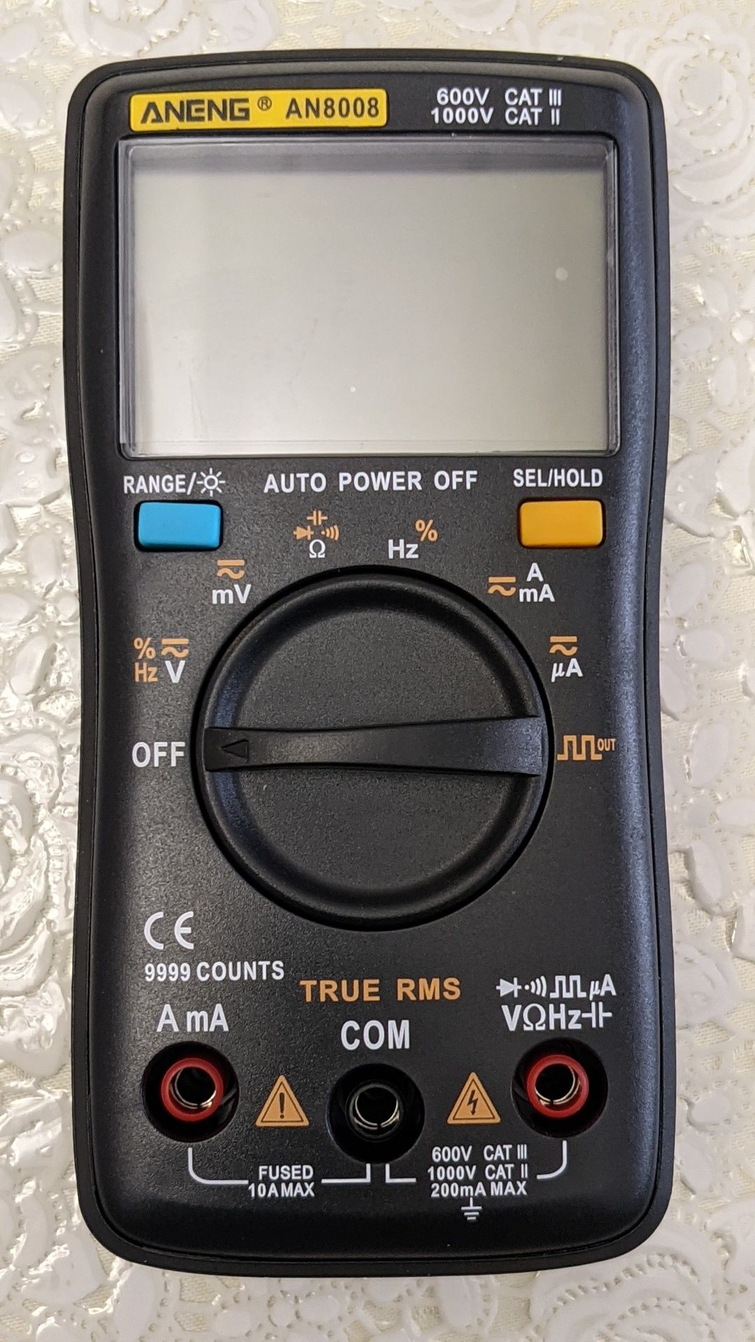 Мультиметр ANENG AN8008  (ZOYI ZT109, RICHMETERS RM109) TrueRMS 9999
