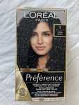 Farba do wlosow 1 czerń black LOREAL Preference