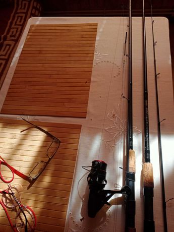 2  Wędki Dragona typu Feeder /qiuwer ,plus kołowrotek okuma