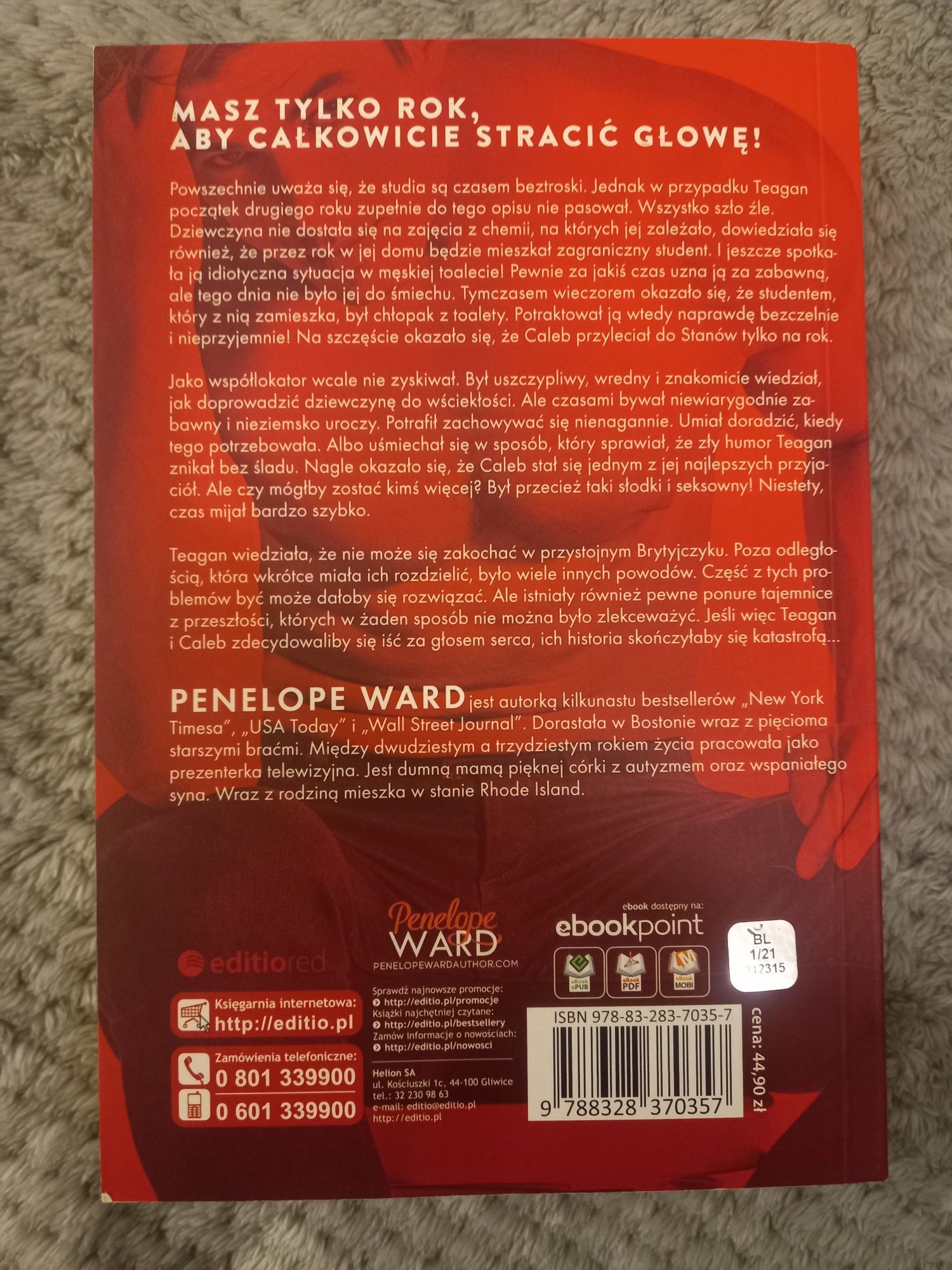 Tylko rok - Penelope Ward