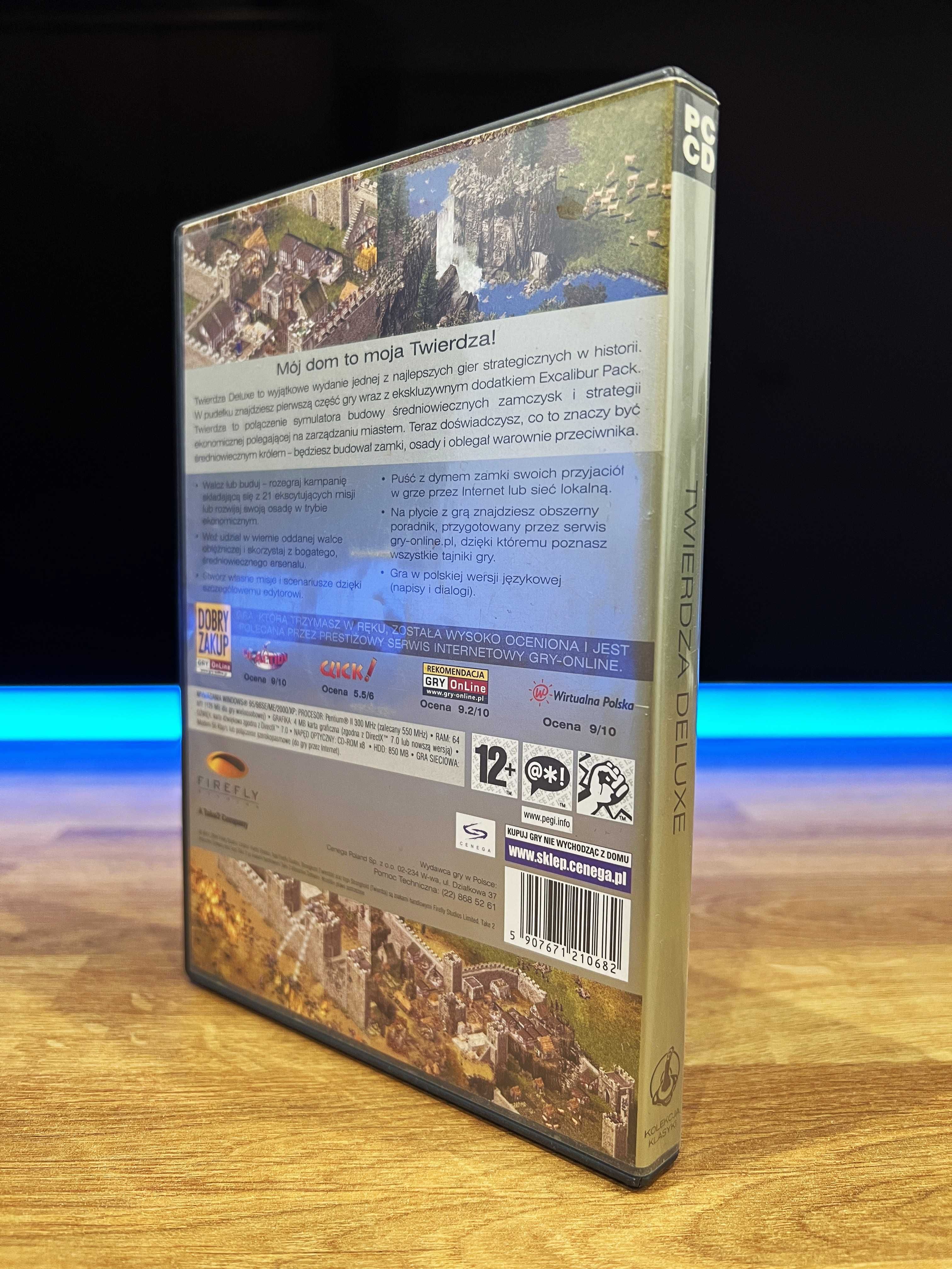 Twierdza Deluxe (PC PL 2006) DVD BOX polskie wydanie Kolekcja Klasyki