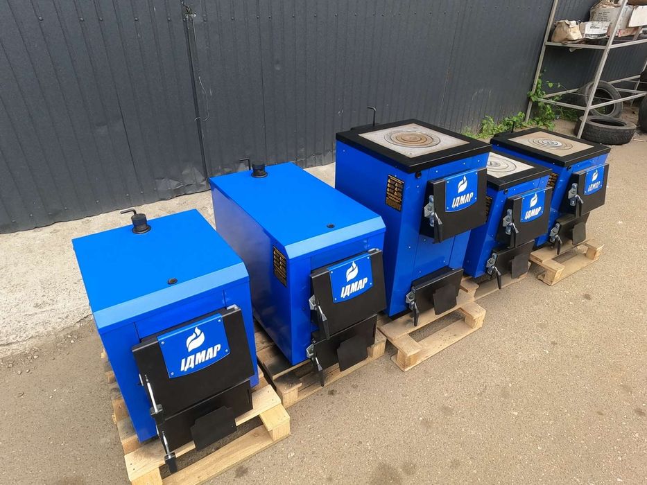 Котел твердотопливный Bizon М-140П 10/12/14/18/20 квт,Доставка бесплат