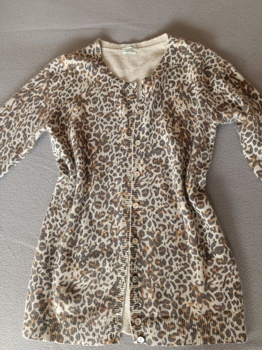 Kardigan Benetton panterka