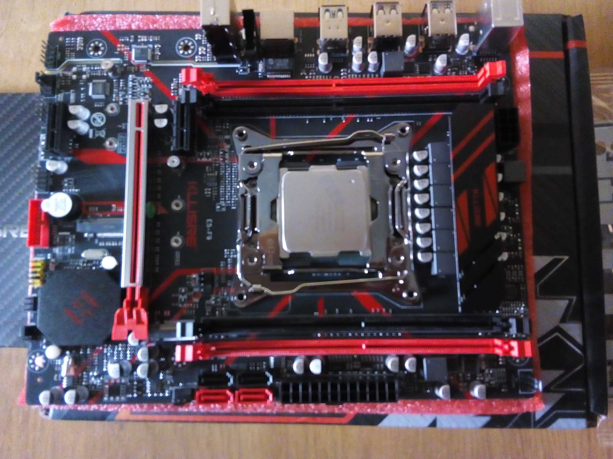 Комплект Kllisre Е5 F9 та процесор Xeon E5 2650 V4- 12 ядер 24 потоки