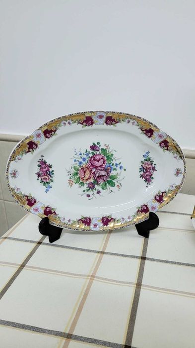 Travessa + Cesto de Porcelana Limoges