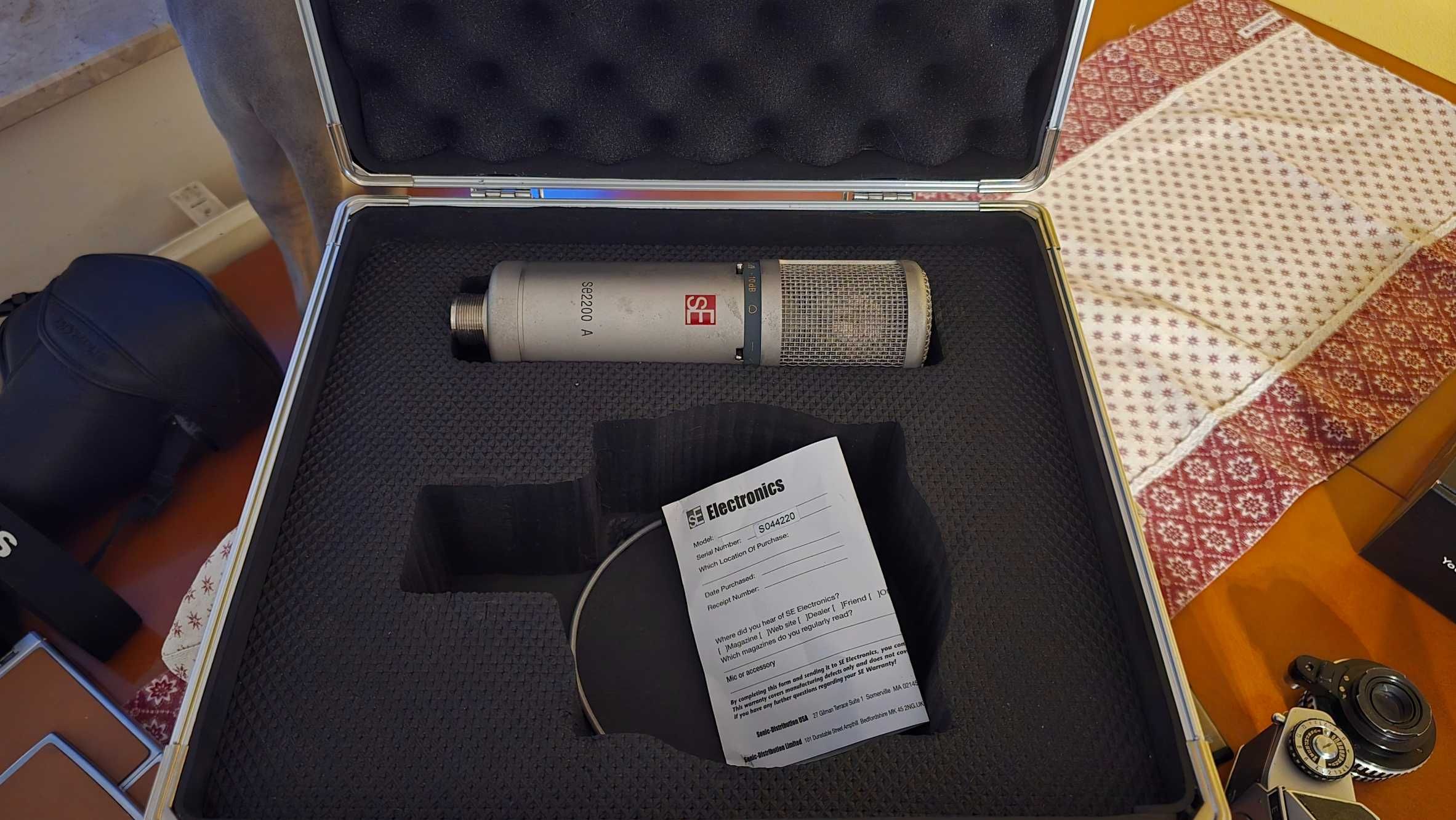 Se electronics 2200A Mikrofon pojemnościowy wielkomembranowy