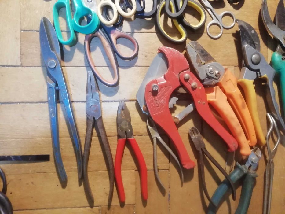 27 шт ножниці кусачки плоскогубці секатор 1 лотом