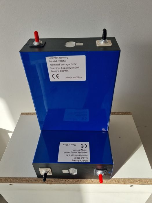 Ogniwo Lifepo4 pojemność 280Ah napięcie 3,2 V