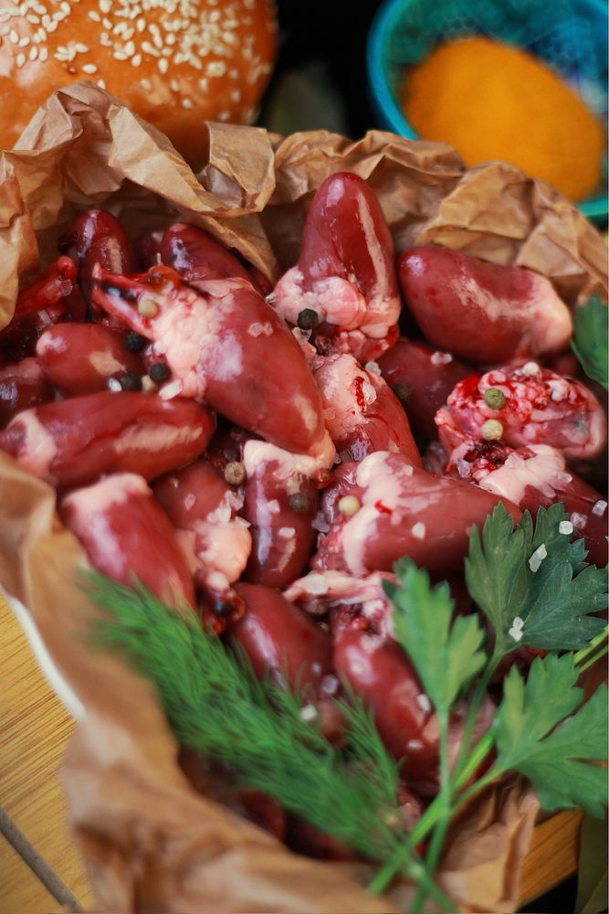 Сердце куриное охлажденное