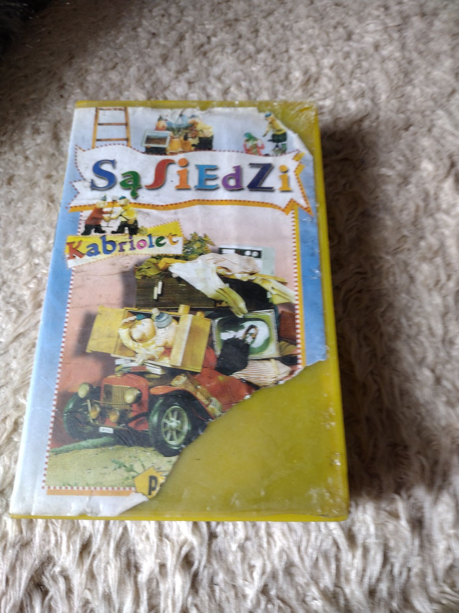 Kaseta VHS Video Bajki Sąsiedzi