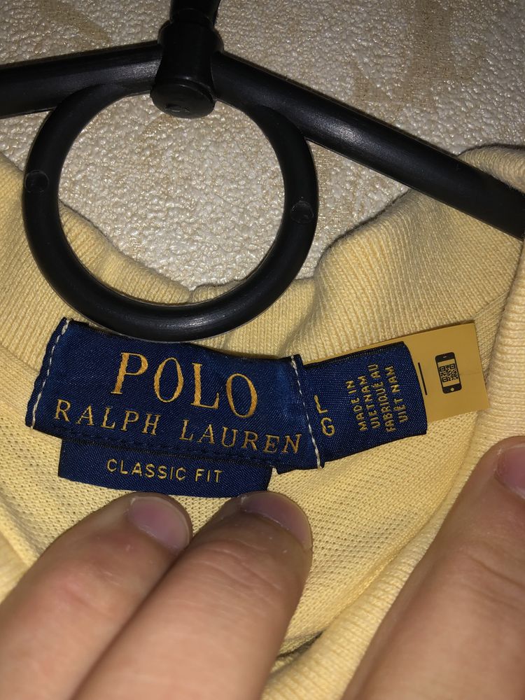 Polo Ralph Lauren чоловіче поло розмір Л