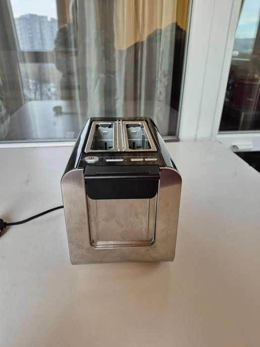 Тостер BOSCH модель TAT8613 GB/01, 860 W, цвет черный