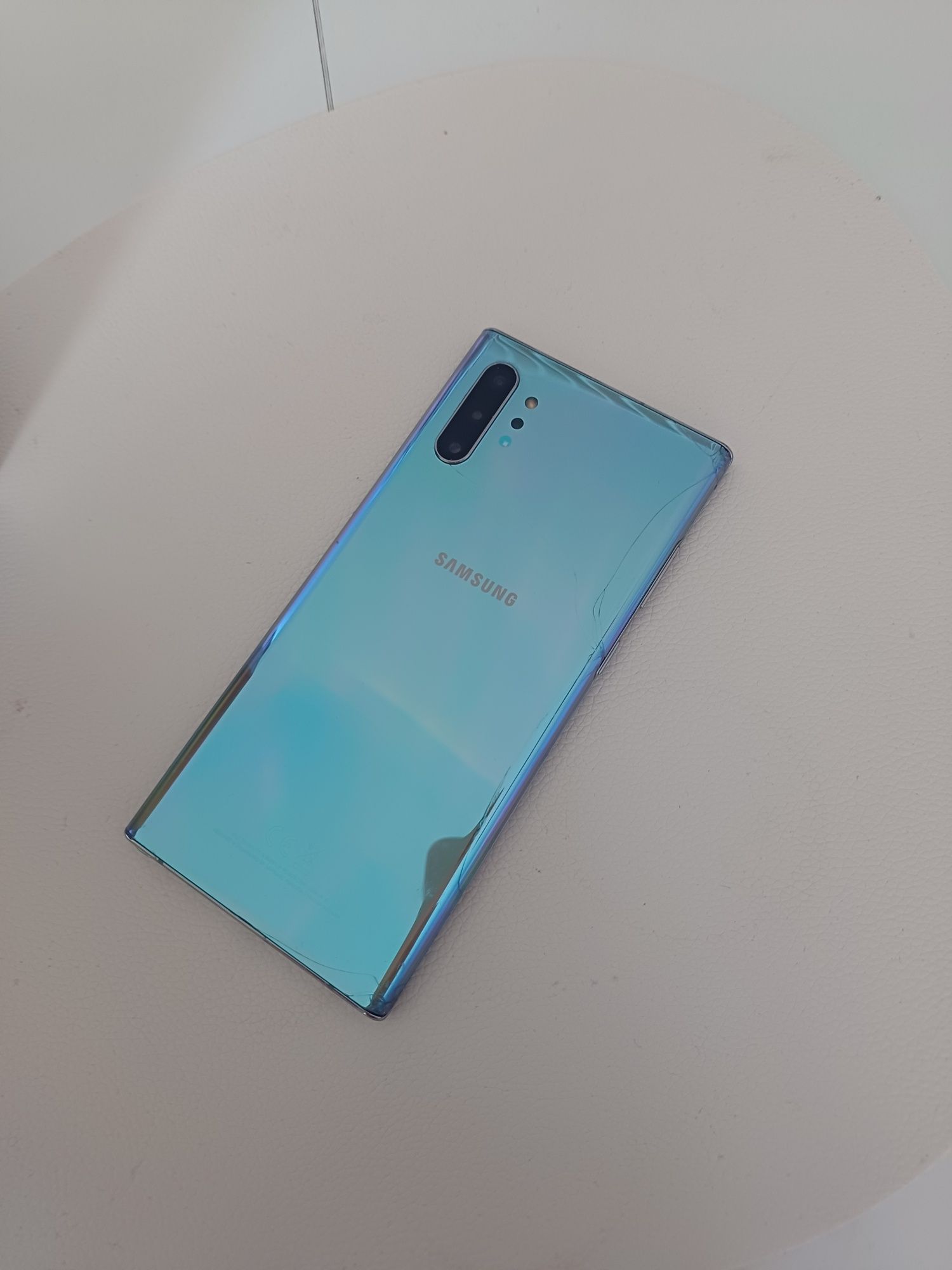 Samsung Galaxy Note 10+, 256 GB,sprawny, stłuczony tył