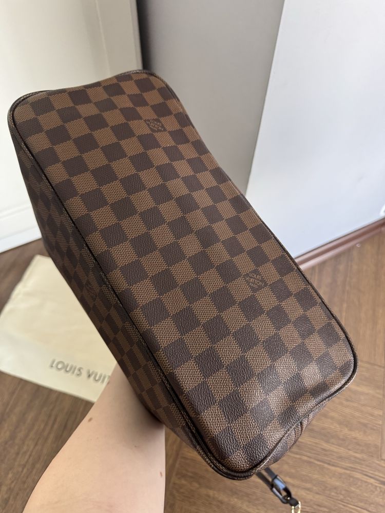 Torba torebka brązowa na ramię shopper shopperka lv louis vuitton