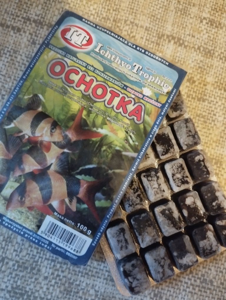 Sprzedam robaczki mrożone ochotka/cały blister lub kostki