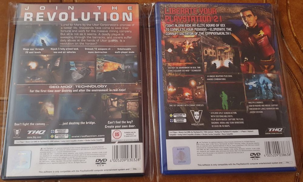 Red Faction 1 + 2 (PS2)