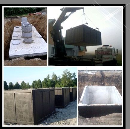 Szambo betonowe szamba 12m3 zbiorniki studzienki