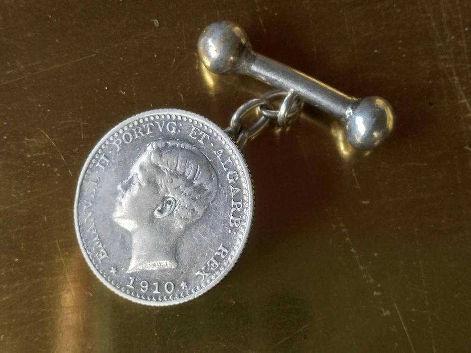 Botões de punho  D.Manuel II