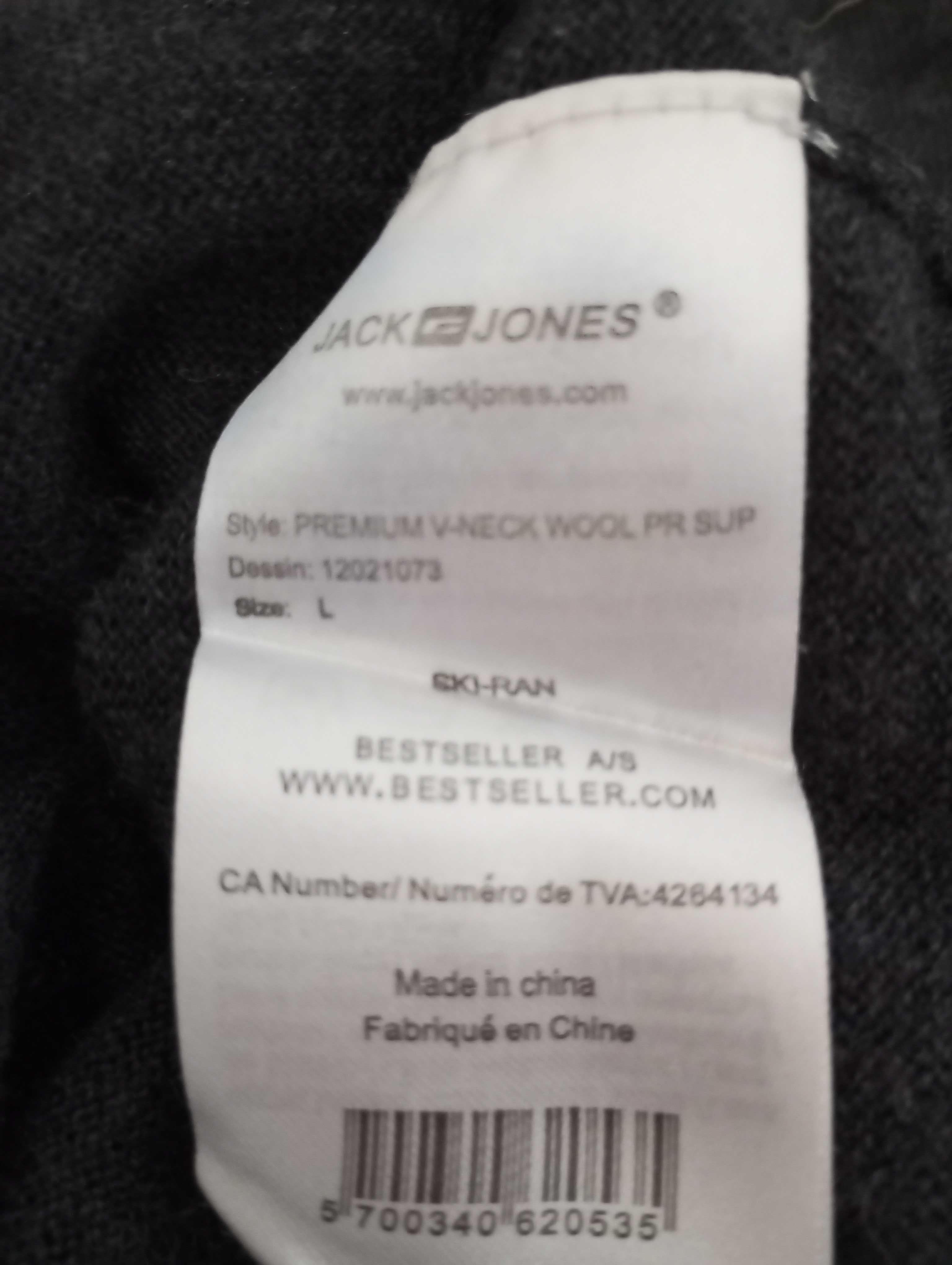 Jack & Jones Premium 100% Merino Wool rozm.L