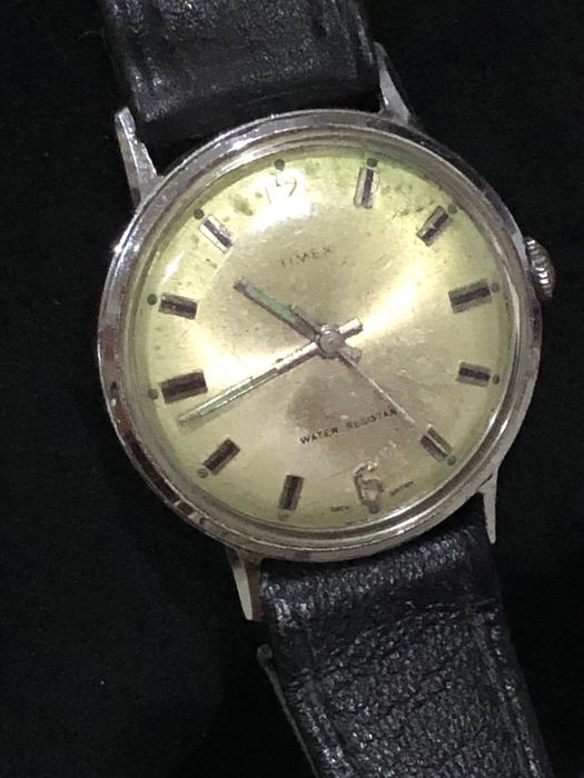 Zabytkowy zegarek męski brytyjskiej marki Timex Vintage