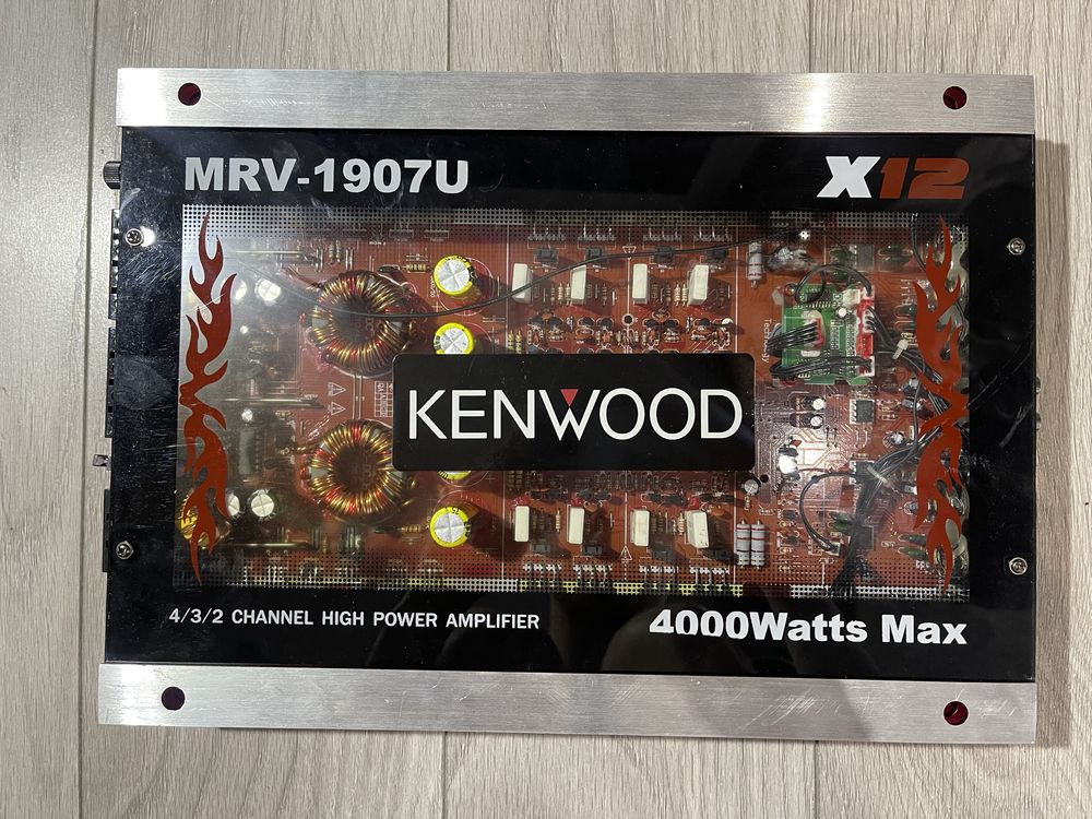 Автомобільний 4-канальний підсилювач звуку Kenwood MRV-1907U 4 канали