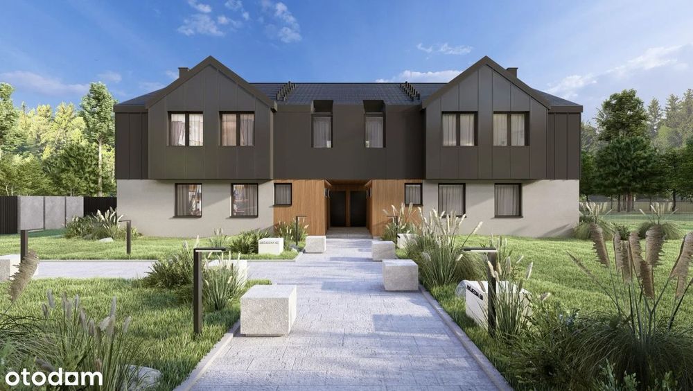 Nowoczesny apartament z ogródkiem | Gierałtowice / Zator | 68,75 m2