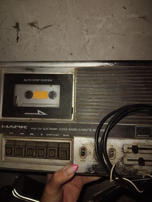 Radiodtwarzacz kasetowy Universum UCR 1801A, znany również jako Mark