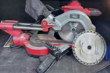 Pilarka ukośnica 230V 1800W 254 mm gw 2x tarcza