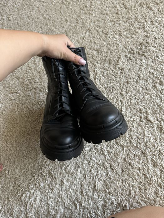 черевики шкіра 38