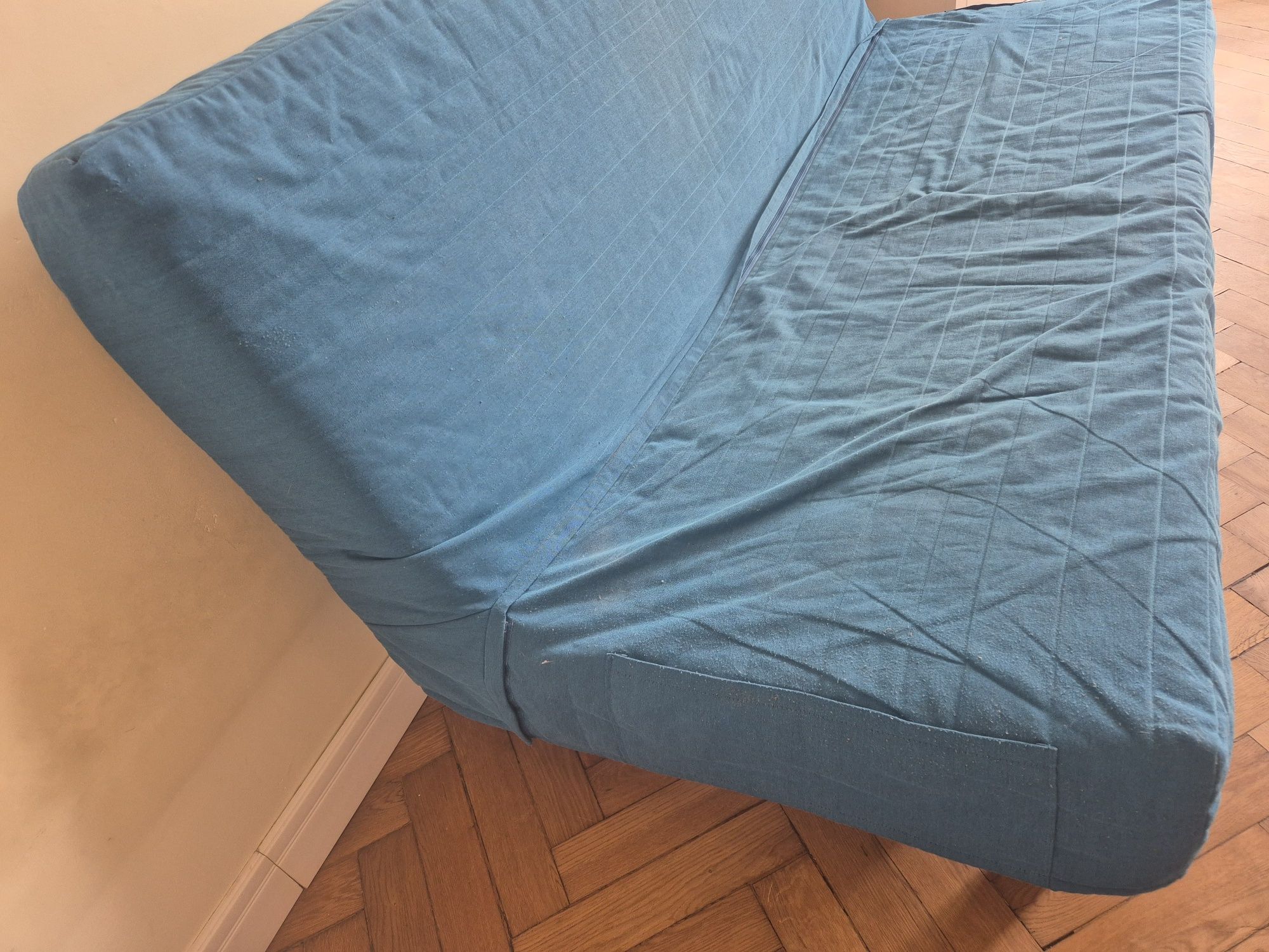 Ikea Nyhamn rozkładana sofa z pojemnikiem na pościel