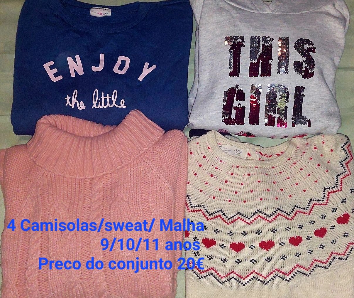 Roupa de Menina Impecável