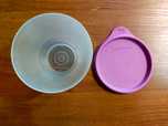 Контейнер "Кристальный", 715 мл Tupperware. Фиолетовая ёмкость.