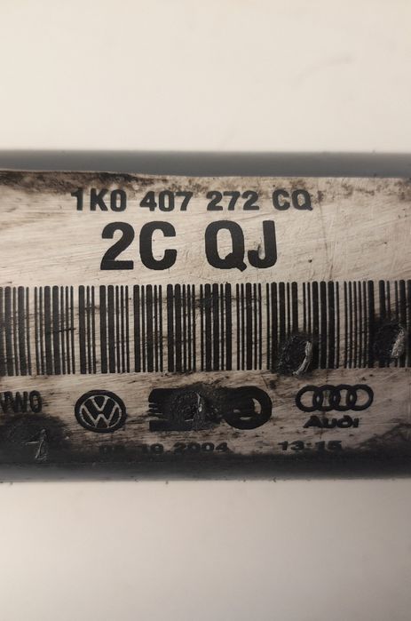 Вал продовжування полуосі VW Touran 2003-2010p Полуось Тоуран